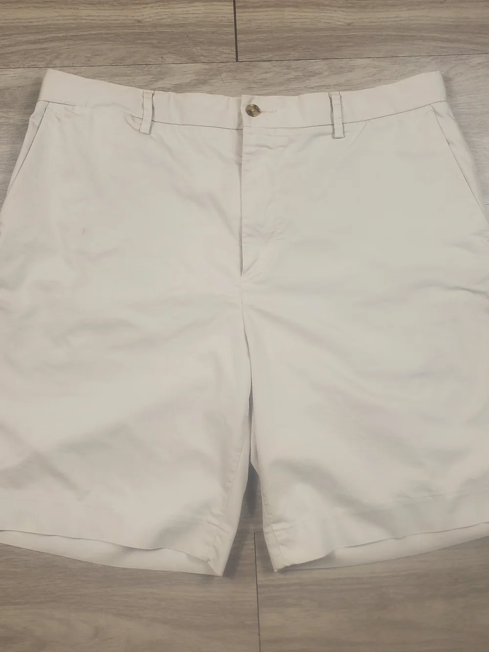 Polo Ralph Lauren Men's 36 Stretch Classic Fit Chino Shorts Beige Khaki